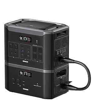 EENOUR ポータブル電源 F2000 グリーン【期間限定特別価格】 Amazon.co.jp: EENOUR ポータブル電源 F2000 2048Wh/640000mAh